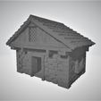 mh4.JPG Archivo STL gratis Escala de 28mm Estilo Tudor Medieval Casa de Guerra / Edificio・Plan de la impresora 3D para descargar