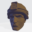 HEAD-D12.png Tactical Head helmet Action figure