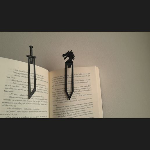 WhatsApp-Image-2025-11-25-at-1.33.26-PM.jpeg x2 Signets - Dragon et épée - Marquez vos pages favorites - Epic