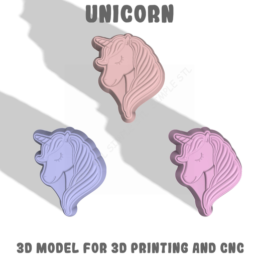 UNICORN-STL-FILE-3.png Fichier Stl Licorne