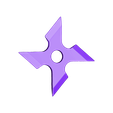 4Star-shuriken A.stl Shuriken 4 Blade set 3D print model