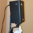 20230721_225403.jpg Movable projector stand. Portable desktop mount for projectors with 3.5mm input jack for home and office.