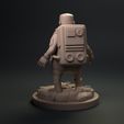 Astronaut_Clay_nohelmet.075.jpg Cute Astronaut Firgure 3D Print Model