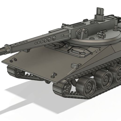 🪖 RDF/LT Unmanned turret for 15mm wargames・ 3D File for 3D printing・Cults