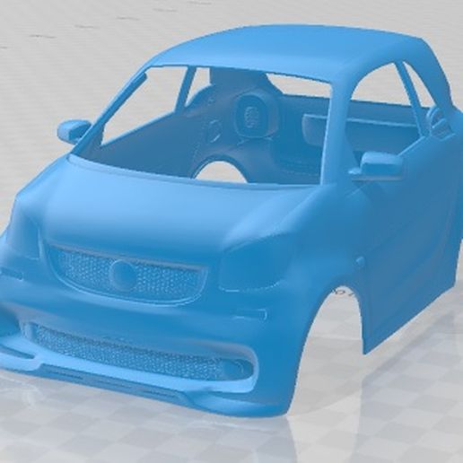 Smart-Fortwo-Brabus-1.jpg 3D file Smart Fortwo Brabus Printable Body Car・Model to download and 3D print, hora80