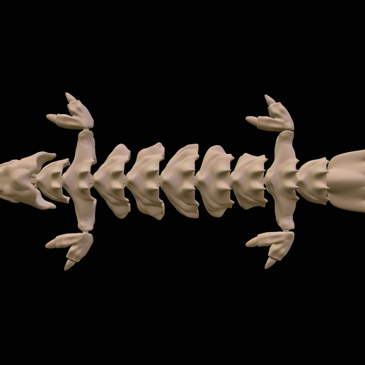 kloub-housenka-10.png flexi lézard / reptile / plage / fantaisie / print in place