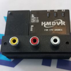20230302_092306-1.jpg Archivo STL Caja FPV HMDVR・Modelo para descargar e imprimir en 3D
