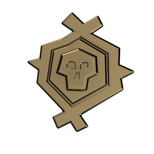 Holes.png STL-Datei Sea of Thieves Legendary Eyepatch Emblem kostenlos herunterladen • Design zum 3D-Drucken, MissDeliana