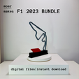 5.png All 23 Races Bundle 2023 Formula 1 Trophy 3D Model | STL Files | Track | Circuit | Motorsport Gift | F1 Collection | 3D Print Ready