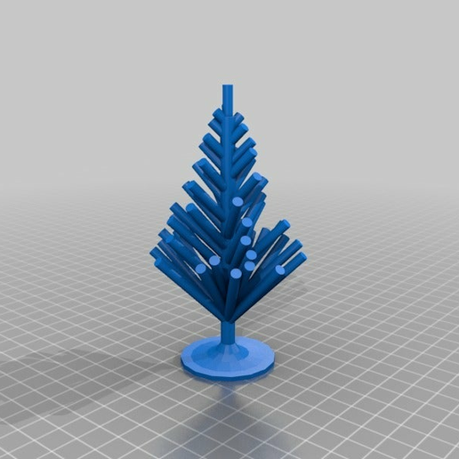 My Customized Christmas Tree - 3D model önizlemesi