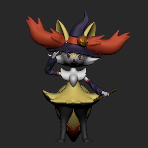 braixen-witch.jpg Pokemon - Bruja Braixen