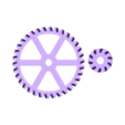 chevron_gears.stl Geared Bowden Extruder