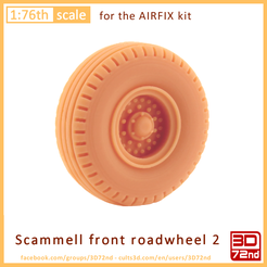 c3d_3d72nd_76_wheels_scammell_front_roadwheel_2.png 3D72ND - 1/76TH SCALE SCAMMELL FRONT ROADWHEEL (Ver. 2)