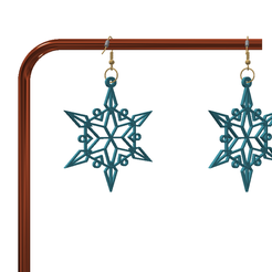 Screenshot-2023-05-05-141847.png STL-Datei Weihnachts-Ohrringe・3D-druckbares Modell zum Herunterladen