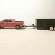 IMG_20230611_234849.jpg Hotwheels/Matchbox/Greenlight 1/64  LANDSCAPE/DUMP TRAILER Heavy duty transportation trailer, box trailer
