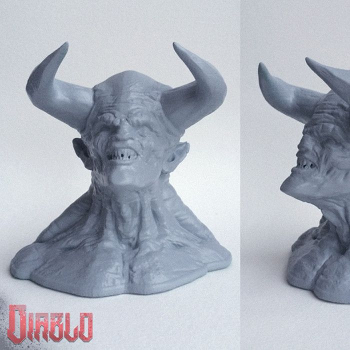 Z1.jpg Télécharger fichier STL gratuit DIABLO - Straight from Hell! • Design pour imprimante 3D, Sculptor