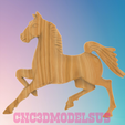 3.png horse 6,3D MODEL STL FILE FOR CNC ROUTER LASER & 3D PRINTER