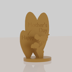 happy-mother.png decorative hearts for "MOTHERS DAY".