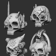 ServoSkulls.png Servo Servant Skull Display Figures Bundle 1
