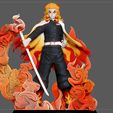 1.jpg 3D file RENGOKU KIMETSU NO YAIBA ANIME STATUE CHARACTER・3D printer design to download
