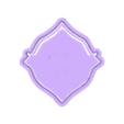 Wizard 3 (1).stl Wizard Cookie Cutter (5 designs)