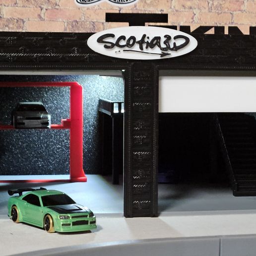 👽 1/76 - 1/64 SCALE GARAGE・ STL File for 3D printing・Cults