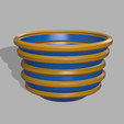 6.PNG Beautiful Oval Vase Bowl Type / Joli vase ovale type de bol
