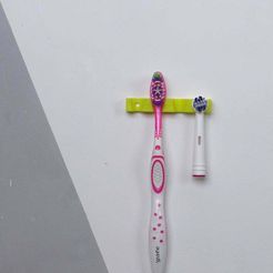 DSC00090.JPG Download free STL file Simple toothbrush holder - Useful 3D prints: #1 Bathroom • Object to 3D print, NikodemBartnik