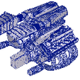 download.png Lamborghini Huracan V10 Engine 3D Print