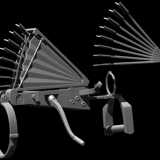 Zrzut-ekranu-3738.png BERSERK REPEATED CROSSBOW Cosplay Replica of Guts Gear STL Fan Art Model