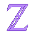 GCH - Z Infill v1.0.STL Nintendo Switch Dock Base, Zelda Theme