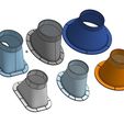 Brake-duct-2.jpg KC™ UNIVERSAL BRAKE DUCT 5 INCH OVAL VERSION