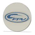 fpv.png "FORD FPV" Wheel Centre / Hub Cap Badge For Scale Model Wheels