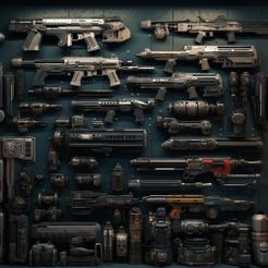 Cover.jpg 3D-Datei Wolf Warrior Armory (Supported)・3D-Druckvorlage zum Herunterladen