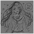 girl-anime.png Charming Anime Maiden: Delicate 2D Art