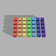 Embed-tray-5-7-cube-4.png Vassoio incorporato Stampo per bombe da bagno