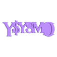 YSYSMO.stl YSYSMO SCHLÜSSELANHÄNGER