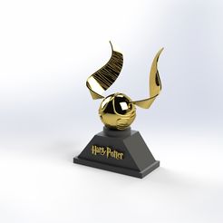 Snitch.jpg Fichier STL Snitch HP・Plan pour imprimante 3D à télécharger