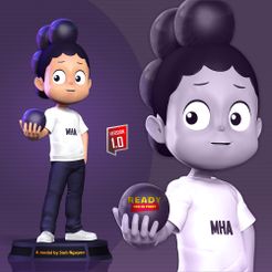 Minoru_Mineta_v2.jpg Fichier 3D Minoru Mineta Fanart・Design pour imprimante 3D à télécharger