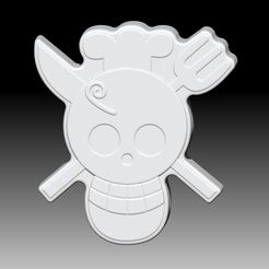 Sanji.jpg Fichier STL SHAMPOING SOLIDE SANJI ET MOULE POUR POMPE À SAVON・Plan pour impression 3D à télécharger
