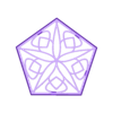 Parte alta.stl Dodecahedron lamp