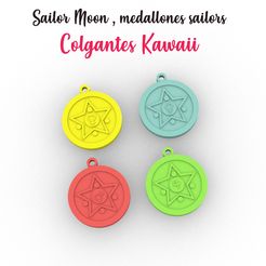 medallones-sailor-moon-sailors.jpg medallones sailors , serie Sailor Moon