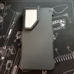 IMG20230817150505.jpg Файл STL Крепление для телефона Samsung S23 ultra PALS Armor Plate Carrier (Mk1 +Mk2)・3D-печатная модель для загрузки