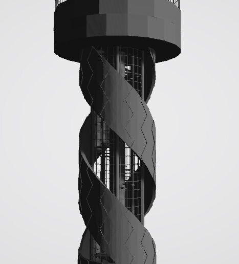 Mirador De Saltillo - 3D model önizlemesi