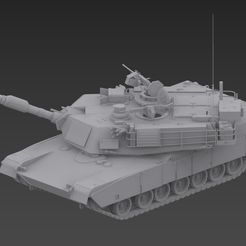 7.jpg Tank M1A2 Abrams Functional