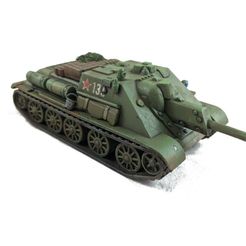 SU122-1.jpg Free 3D file SU-122 assault gun (28mm)・3D printing design to download