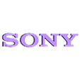sony logo_obj.obj sony logo 2