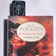 STL file LOTR RING BOOKMARK Lord of the rings TOLKIEN 💍・3D