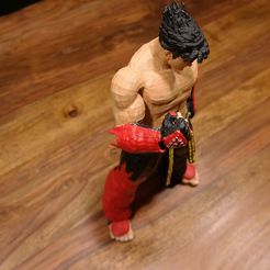 SAM_1703.JPG Free STL file Jin Kazama Tekken・3D print model to download