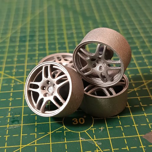 STL file Nissan GTR R33 Rim 🛞 ・3D printing model to download・Cults